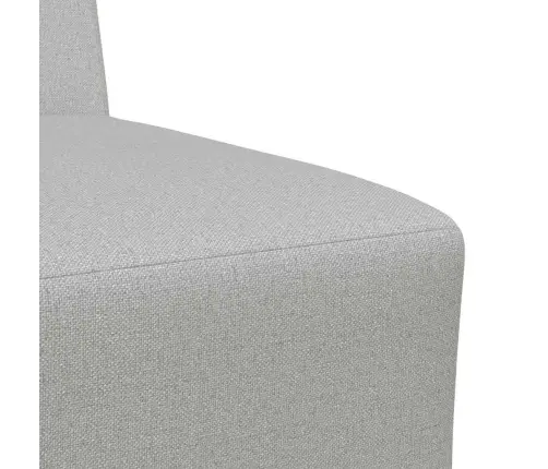 Modulinis Sofa Vienetas Be Rankų 2 Pcs Debesų Pilka