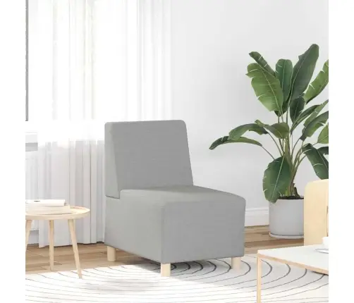 Modulinis Sofa Vienetas Be Rankų 2 Pcs Debesų Pilka