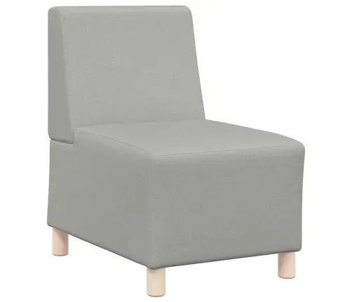 Modulinis Sofa Vienetas Be Rankų 2 Pcs Debesų Pilka
