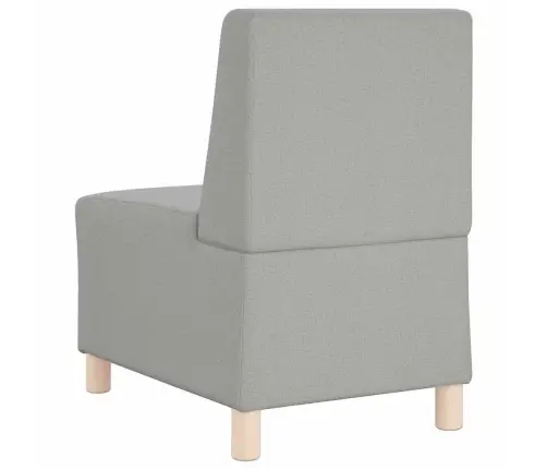Modulinis Sofa Vienetas Be Rankų 2 Pcs Debesų Pilka