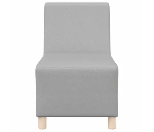 Modulinis Sofa Vienetas Be Rankų 2 Pcs Debesų Pilka