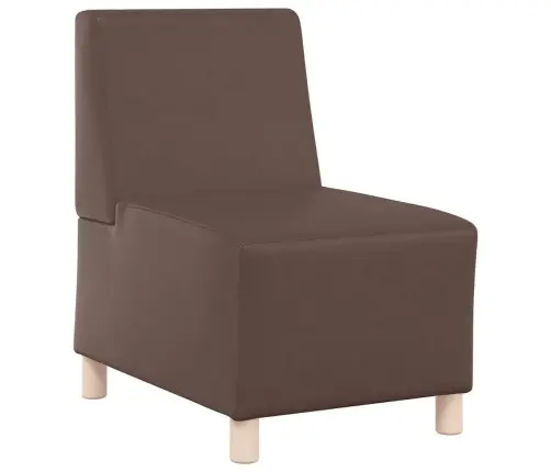 Dīvāna Krēsli 2 Pcs Brūna 55 X 74 X 82 Cm Mākslīgā Āda Vidaxl