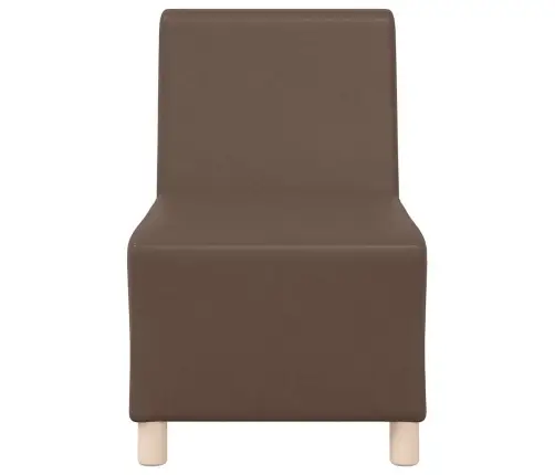 Dīvāna Krēsli 2 Pcs Brūna 55 X 74 X 82 Cm Mākslīgā Āda Vidaxl