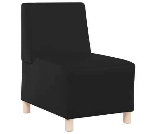 Dīvāna Krēsli 2 Pcs Melna 55 X 74 X 82 Cm Mākslīgā Āda Vidaxl