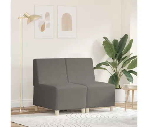 Sofas Krēsls 2 Pcs Gaiši Pelēka 55 X 74 X 82 Cm Vidaxl