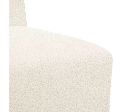 Sofas Krēsls 2 Pcs Krēmkrāsa 55 X 74 X 82 Cm Korduroja Audums Vidaxl