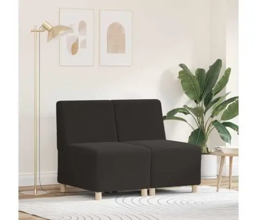 Sofas Krēsls 2 Pcs Tumši Pelēka 55 X 74 X 82 Cm Vidaxl