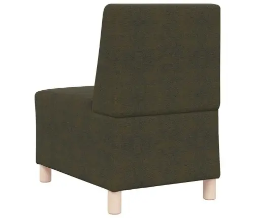 Dīvāna Krēsls Ar Spilvenu 2 Pcs Zaļa 55 Cm Mākslīga Zamša Āda Vidaxl