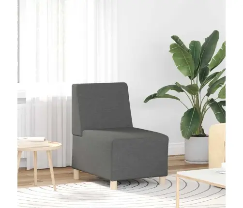 Modulinis Sofa Vienetas Be Rankų 3 Pcs Tamsiai Pilka
