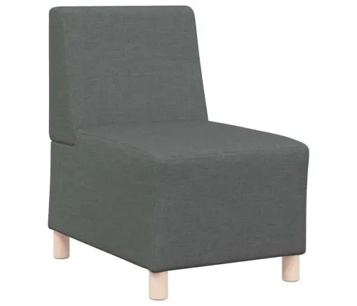 Modulinis Sofa Vienetas Be Rankų 3 Pcs Tamsiai Pilka