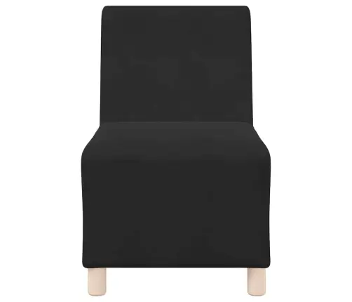 Käetugedeta Mooduldiivani Element 3 Pcs Must 55 X 74 X 82 Cm