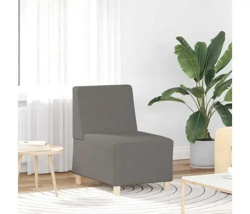 Modulinis Sofa Vienetas Be Rankų 3 Pcs Šviesiai Pilka