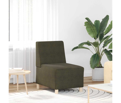 Modulinis Sofa Vienetas Be Rankų 3 Pcs Žalia 55 X 74 X 82 Cm