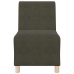 Modulinis Sofa Vienetas Be Rankų 3 Pcs Žalia 55 X 74 X 82 Cm