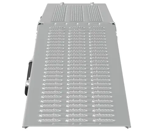 Ielādes Rampa 2 Pcs Sudraba 166 X 22,5 X 4,5 Cm Cinkots Tērauds Vidaxl