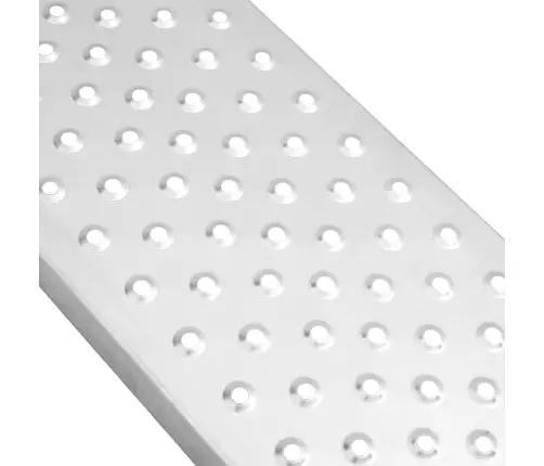 Ielādes Rampa Sudraba 159 X 23 X 5 Cm Cinkots Tērauds Vidaxl