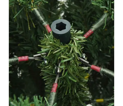 Dirbtinė Sulankstoma Kalėdų Eglutė S Stovu Žalia 150 Cm