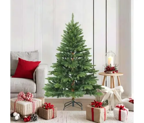 Mākslīgā Saliekamā Ziemassvētku Egle Ar Statīvu Zaļa 150 Cm Vidaxl Mākslīgā Saliekamā Ziemassvētku Egle Ar Statīvu Zaļa 150 Cm Vidaxl