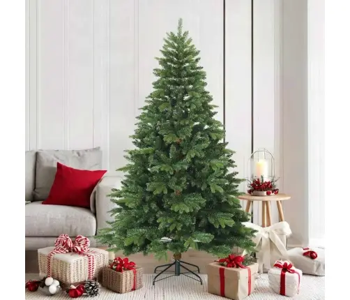 Mākslīgā Saliekamā Ziemassvētku Egle Ar Statīvu Zaļa 180 Cm Vidaxl