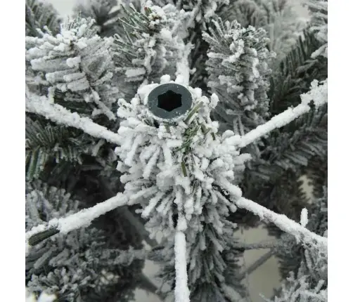 Mūsdienu Mākslīgais Saliekamais Ziemassvētku Koks, Apsnidzis Vidaxl