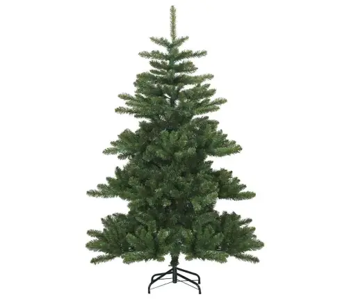 Mākslīgā Saliekamā Ziemassvētku Egle Zaļa 150 Cm Pvc, Tērauds Vidaxl
