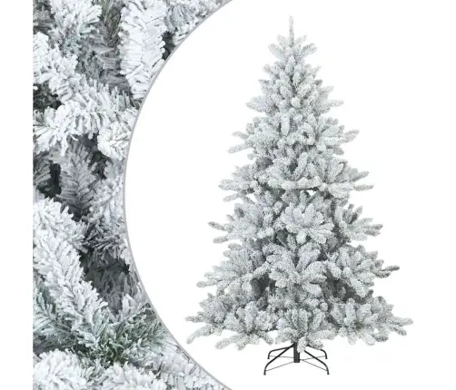 Mūsdienu Mākslīgais Saliekamais Ziemassvētku Koks, Apsnidzis Vidaxl