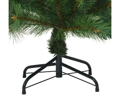 Dirbtinė Sulankstoma Kalėdų Eglutė Žalia 120 Cm Pvc, Plienas