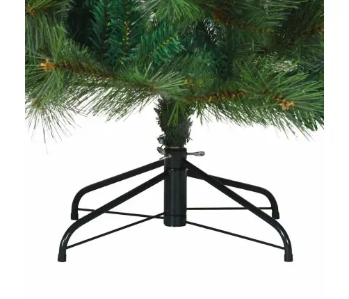 Mākslīgā Saliekamā Ziemassvētku Egle Zaļa 180 Cm Pvc, Tērauds Vidaxl Mākslīgā Saliekamā Ziemassvētku Egle Zaļa 180 Cm Pvc, Tērauds Vidaxl