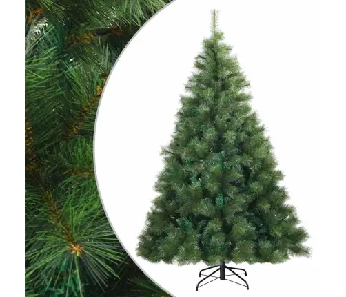 Mākslīgā Saliekamā Ziemassvētku Egle Zaļa 180 Cm Pvc, Tērauds Vidaxl Mākslīgā Saliekamā Ziemassvētku Egle Zaļa 180 Cm Pvc, Tērauds Vidaxl