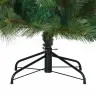 Dirbtinė Sulankstoma Kalėdų Eglutė Žalia 210 Cm Pvc, Plienas