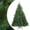 Dirbtinė Sulankstoma Kalėdų Eglutė Žalia 210 Cm Pvc, Plienas