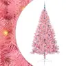 Tehis Pre-Lit Jõulupuu Koos 300 Led-Iga Roosa 210 Cm Pvc Tehis Pre-Lit Jõulupuu Koos 300 Led-Iga Roosa 210 Cm Pvc