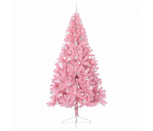 Mākslīgais Led Ziemassvētku Eglīte Su 300 Led Rozā 240 Cm Pvc Vidaxl Mākslīgais Led Ziemassvētku Eglīte Su 300 Led Rozā 240 Cm Pvc Vidaxl