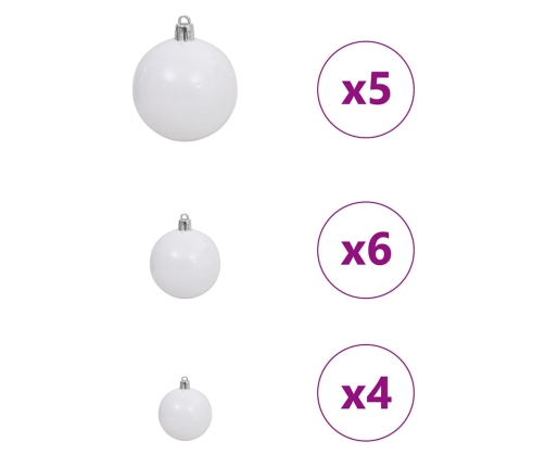 Mākslīgais Led Ziemassvētku Eglīte Su 150 Led Melna 150 Cm Pvc Vidaxl