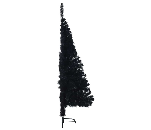 Mākslīgais Led Ziemassvētku Eglīte Su 150 Led Melna 150 Cm Pvc Vidaxl