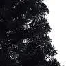 Tehis Pre-Lit Jõulupuu Koos 300 Led-Iga Must 240 Cm Pvc