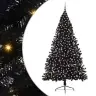 Mākslīgais Led Ziemassvētku Eglīte Su 300 Led Melna 240 Cm Pvc Vidaxl