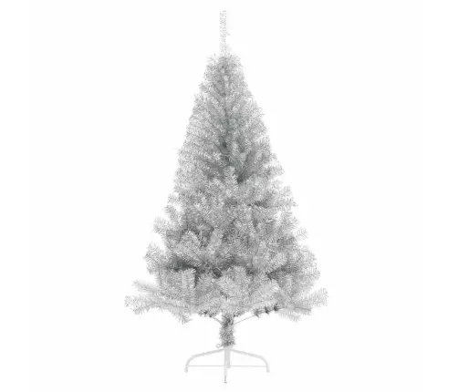 Tehis Pre-Lit Jõulupuu Koos 300 Led-Iga Hõbedane 180 Cm Pet