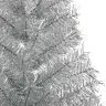 Mākslīgais Led Ziemassvētku Eglīte Sudraba 180 Cm Pet Vidaxl