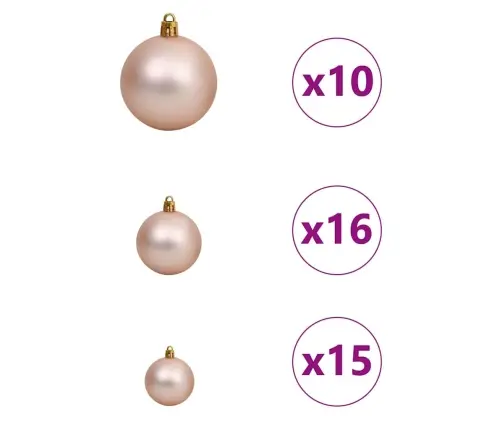 Mākslīgais Led Ziemassvētku Eglīte Sudraba 210 Cm Pet Vidaxl