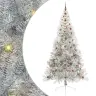 Mākslīgais Led Ziemassvētku Eglīte Sudraba 240 Cm Pet Vidaxl