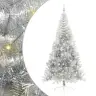 Tehis Pre-Lit Jõulupuu Koos 300 Led-Iga Hõbedane 240 Cm Pet