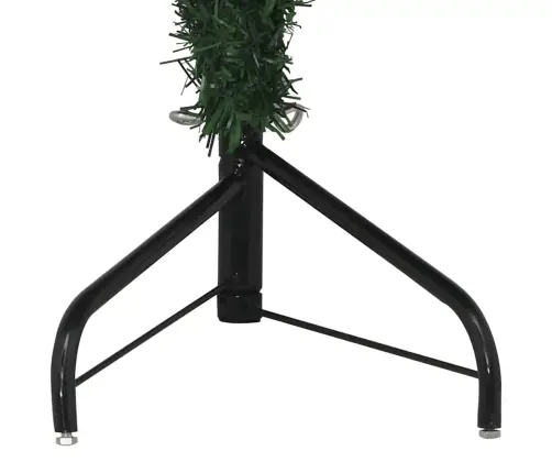 Kampinis Dirbtinis Kalėdų Medis Žalia 120 Cm Pvc Ir Metalas