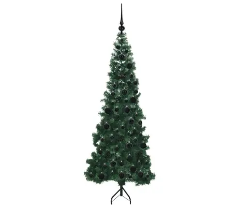 Stūra Mākslīgais Ziemassvētku Koks Zaļa 180 Cm Pvc Un Metāls Vidaxl Stūra Mākslīgais Ziemassvētku Koks Zaļa 180 Cm Pvc Un Metāls Vidaxl