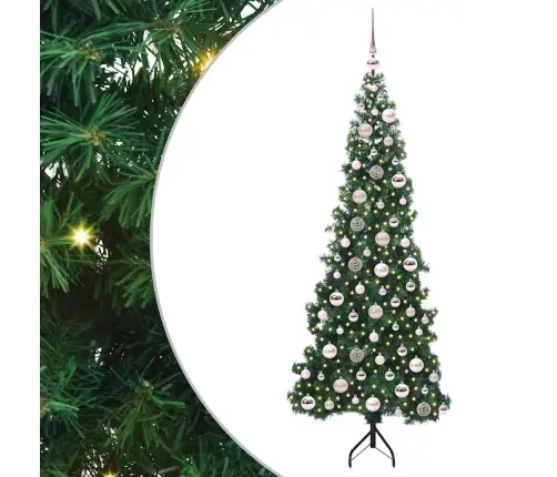 Nurgas Kunstlik Jõulupuu Roheline 180 Cm Pvc Ja Metall