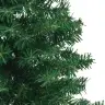 Stūra Mākslīgais Ziemassvētku Koks Zaļa 180 Cm Pvc Un Metāls Vidaxl