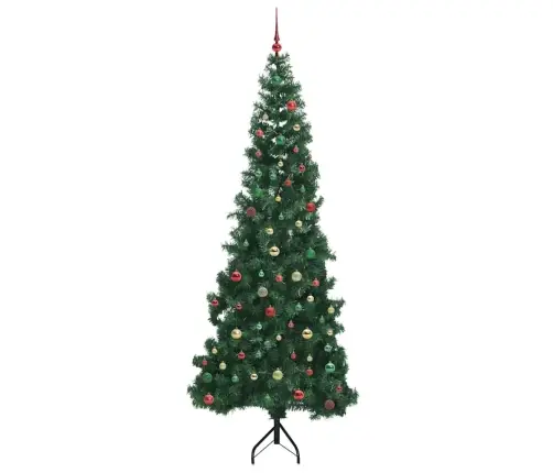 Nurgas Kunstlik Jõulupuu Roheline 240 Cm Pvc Ja Metall