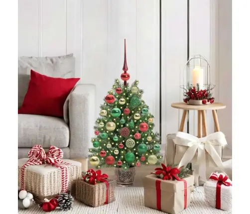 Mākslīgā Ziemassvētku Eglīte Su 150 Led Zaļa 65 Cm Pe Un Pvc Vidaxl Mākslīgā Ziemassvētku Eglīte Su 150 Led Zaļa 65 Cm Pe Un Pvc Vidaxl