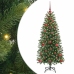 Dirbtinė Kalėdų Eglutė Su 150 Led Žalia 120 Cm Pe Ir Pvc