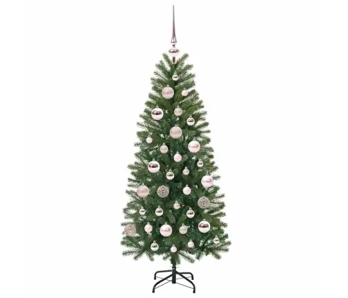 Mākslīgā Ziemassvētku Eglīte Su 150 Led Zaļa 120 Cm Pe Un Pvc Vidaxl